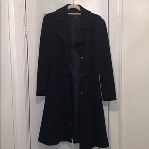 Black Full Length Coat